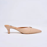 Lyra Hana Mules in Beige