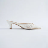 Lyra Hana Mules in Lace Mesh