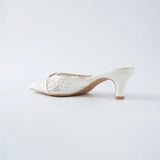 Lyra Hana Mules in Lace Mesh