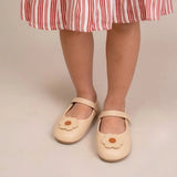 Mini Mary Jane in Hana Beige