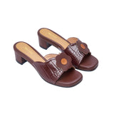 Melody Heels in Hana Espresso