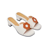 Melody Heels in Hana White