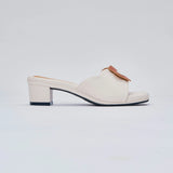 Melody Heels in Hana White