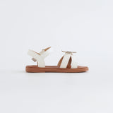 Mini Harmony Flats in Hana White