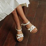 Mini Harmony Flats in Hana White