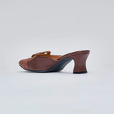 Moxie Mules in Hana Espresso Brown