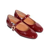 Muse Mary Jane in Wine Red