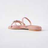 Refined Ribbon Sandals in Pink