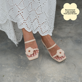 Romantic Heels in Hana Beige