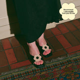 Rosie Wedges in Hana Black