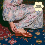 Rosie Wedges in Hana Camel Brown