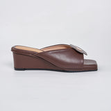 Rosie Wedges in Hana Espresso