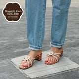 Strappy Heels in Hana Batik