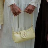 Iconic Saddle Bag in Butter Yellow