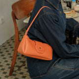Iconic Saddle Bag in Cosmic Orange