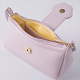 Iconic Saddle Bag in Lilac Purple