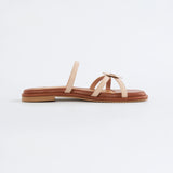 Serene Sandals in Hana Beige & Brown