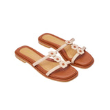 Stella Flats in Hana Beige