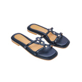 Stella Flats in Hana Black