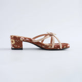 Strappy Heels in Hana Batik