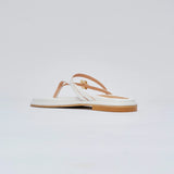 Thongs Hana Flats in White