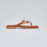 Thongs Hana Flats in Brown