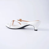 Thongs Hana Heels in White