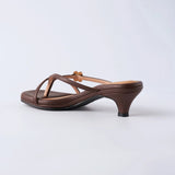 Thongs Hana Heels in Espresso