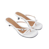 Thongs Hana Heels in White