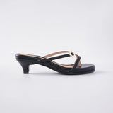 Thongs Hana Heels in Black