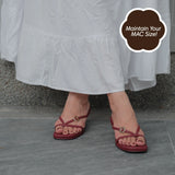 Thongs Hana Heels in Cheongsam