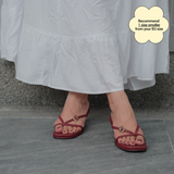 Thongs Hana Heels in Cheongsam