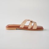 Weave Flats in Hana Beige