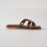 Weave Flats in Hana Espresso