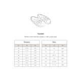 Classic Sandals in Buttercream