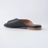 Woven Sandals in Black