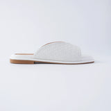 Woven Sandals in White
