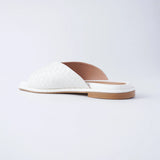 Woven Sandals in White