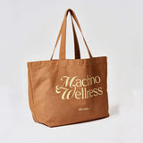 Wellness Brown Tote Bag